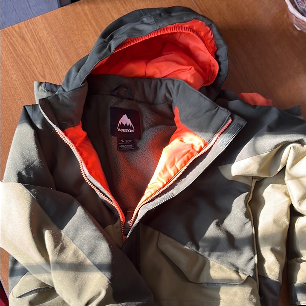 Burton Green and Orange One Piece with Weather-Resistant Finish